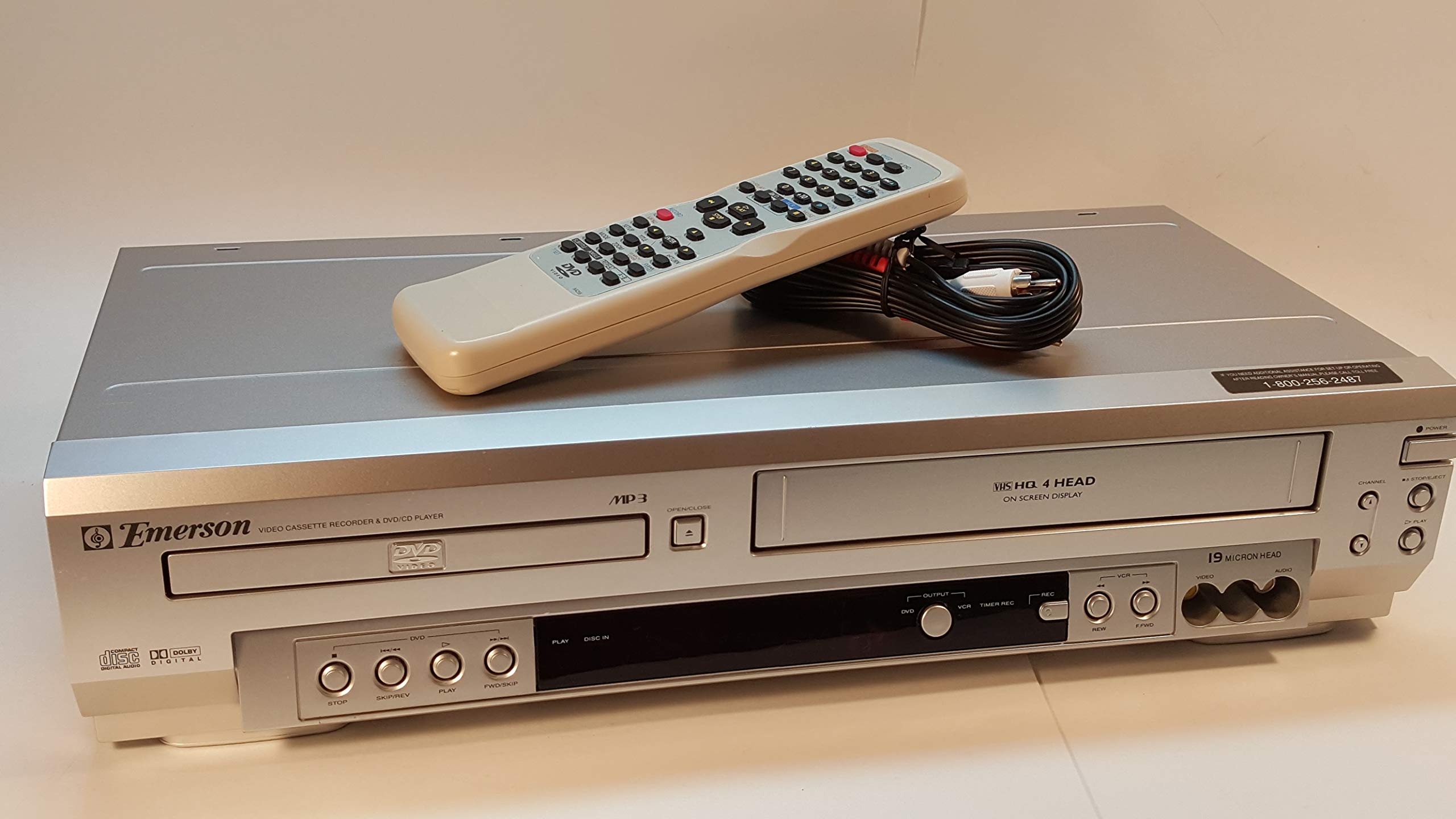 Amazon.com: Emerson Ewd2003 Dvd Player / VCR Combo : Electronics